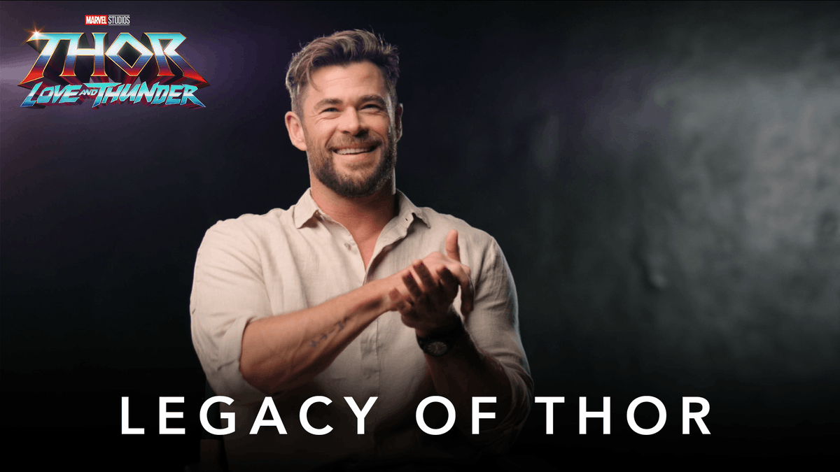 RT @MCU_Direct: #ThorLoveAndThunder's latest promo highlights Thor's legacy in the #MCU! Watch: https://t.co/xZoeke6oL0