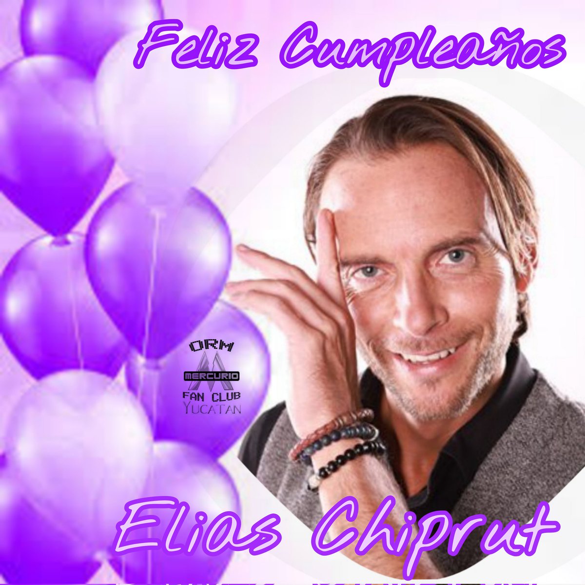 ORMYucatan's tweet photo. Hoy es cumple de Nuestro hermosisimo @eliaschiprut #felizcumpleañoselíaschiprut #felizcumpleañoselias 🎂🎉 las chicas de @ORMYucatan te deseamos un #FelizCumpleaños 💜😘
@GrupoMercurio
#eliaschiprut #eliasMercurio https://t.co/3H0KCxoJZi
