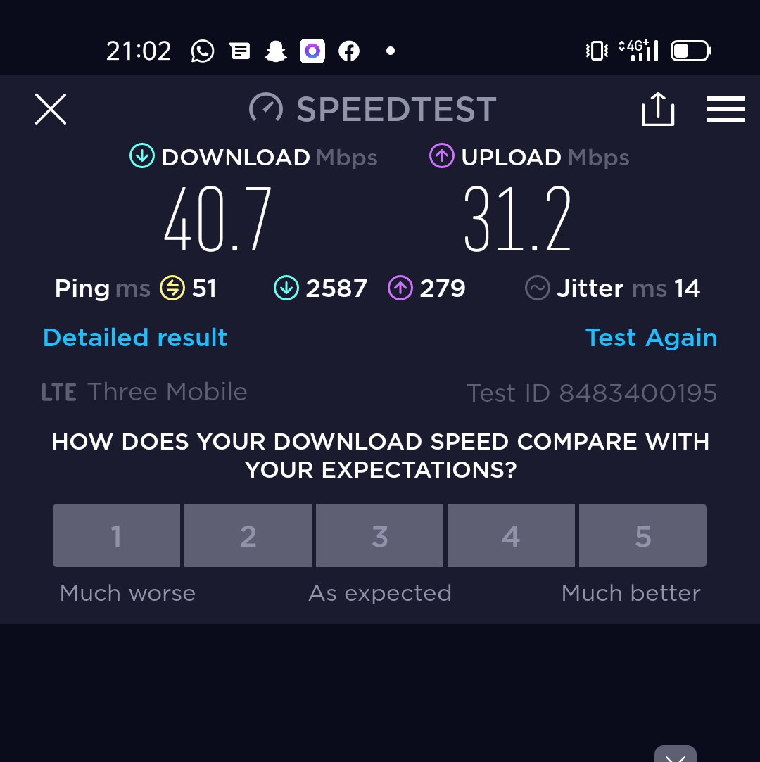 Asian Boxing on Twitter "Very odd speed test results, the 4G test has
