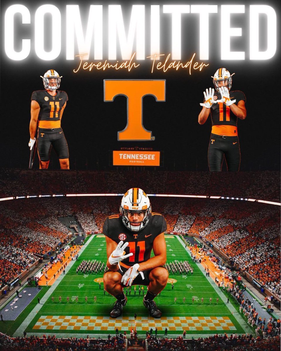 All glory to god for all my opportunities, thank you to my family and all the coaches that have helped me through this process. I am committed to The University of Tennessee🍊🍊<a href="/Vol_Football/">Tennessee Football</a> <a href="/CoachHeupelUT/">Josh Huepel</a> <a href="/luc_brian/">Brian Luc Jean-Mary</a> <a href="/VolScoops/">Vol Scoops</a>
