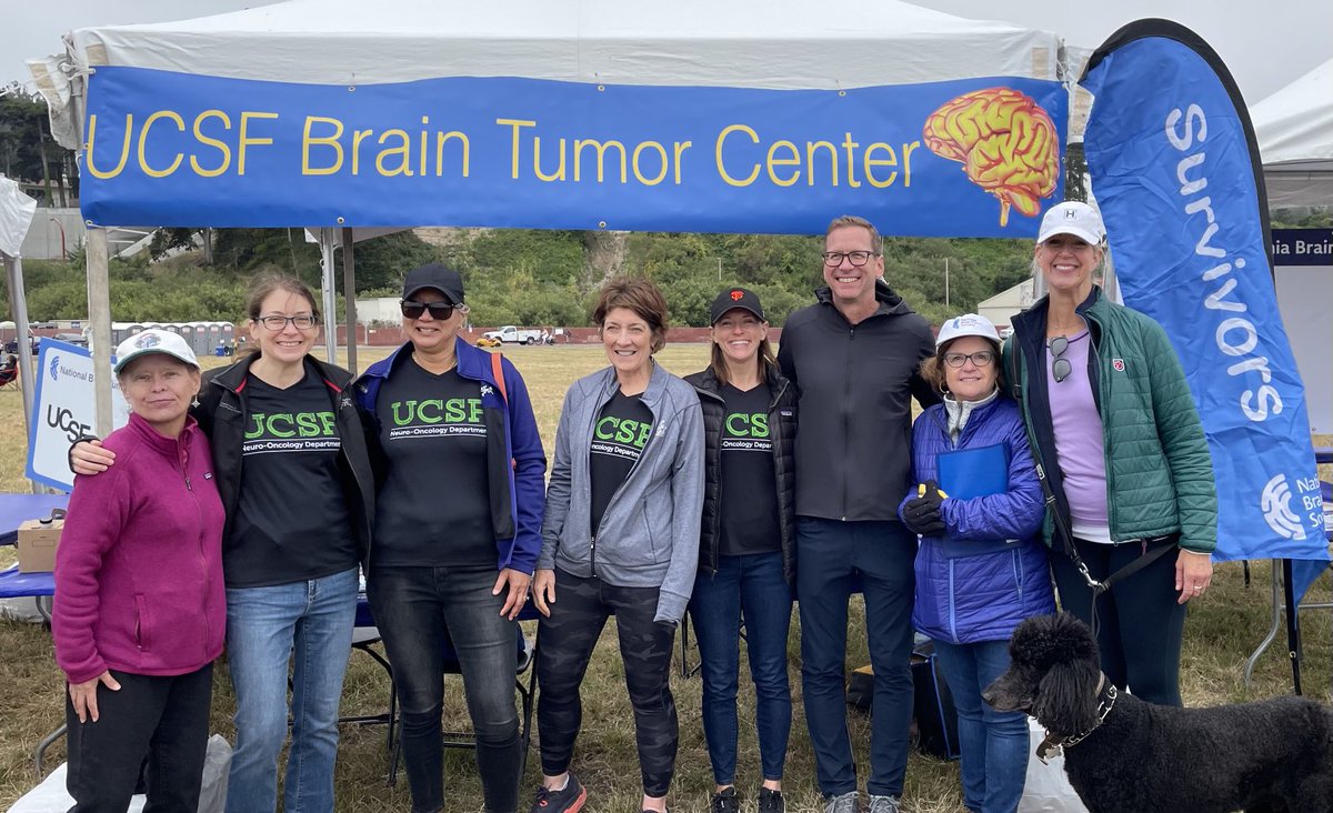 Thanks so much ⁦@NeurosurgUCSF⁩ for being one of sponsors for an inspiring day with ⁦@NBTStweets⁩ for the Northern California Brain Tumor Walk! We will keep trying to find a cure!! ⁦@J_deGrootMD⁩ ⁦@ManishKAghi⁩ ⁦@LabRaleigh⁩ and so many others!!