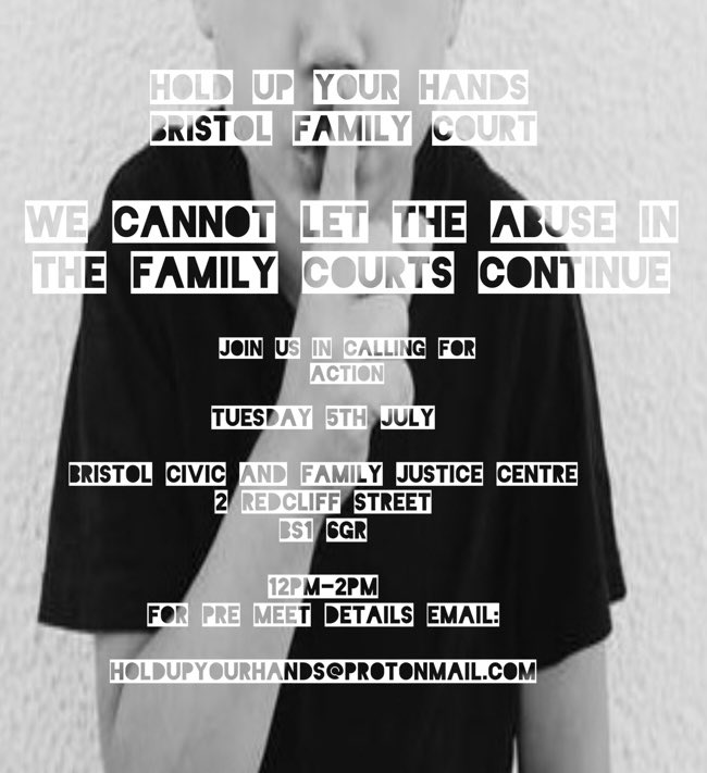huyh_uk's tweet photo. Bristol, we.rise 🙌🏼. Please share to anyone who has been affected by #familycourtabuse or is navigating the #familycourt process. Together we can make change! Contact details in poster #bristol #DA #domesticabuse https://t.co/nGoXOYw0Pu