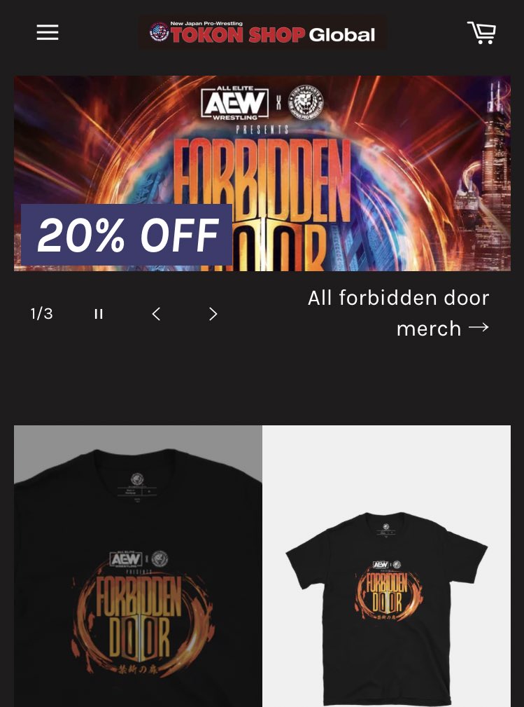 #ForbiddenDoor  20%OFF SALE started‼️
👇
shop.njpw1972.com/collections/fo…