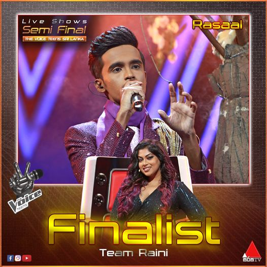 sri_voice's tweet photo. 𝙇𝙞𝙫𝙚 𝙎𝙝𝙤𝙬𝙨 - 𝙎𝙚𝙢𝙞 𝙁𝙞𝙣𝙖𝙡
Finalist - Coach Raini
Rasaal Congratulations🥳
.
#TheVoiceLK #VoiceSriLanka #VoiceTeensLK #VoiceTeensSriLanka #Voice #TeenSL #TeensSriLanka #TheVoiceSL #SirasaTV #thevoicesrilanka #LiveShows #SemiFinals #VotingRound https://t.co/EoINsbGBRb