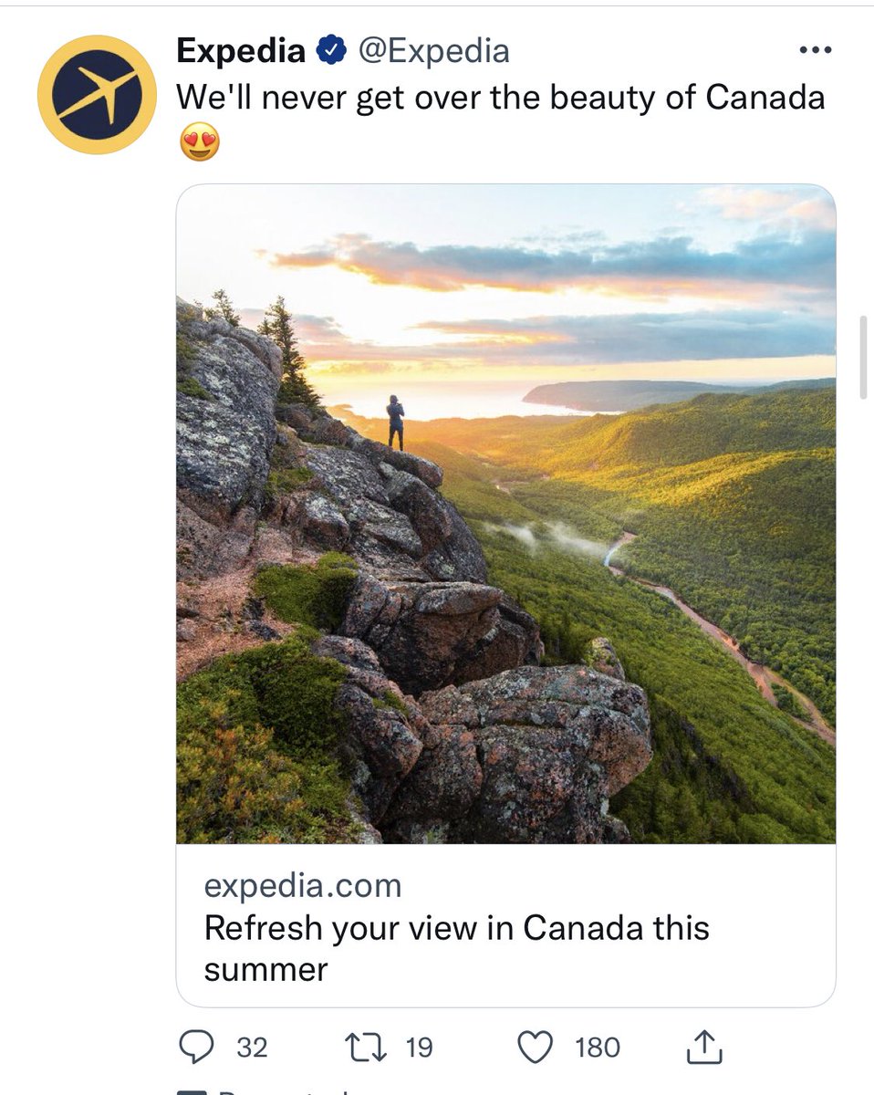 Good timing, Canada