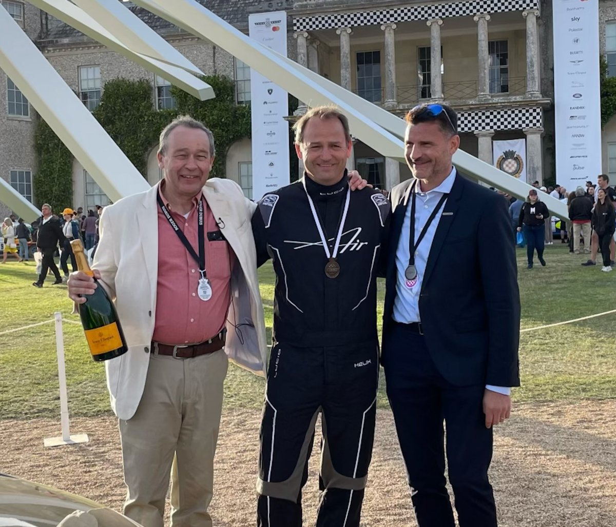 #LucidAir Grand Touring Performance takes the crown for fastest production vehicle at #FOS 2022. <a href="/BenCollinsStig/">Ben Collins THE Ex STIG</a>