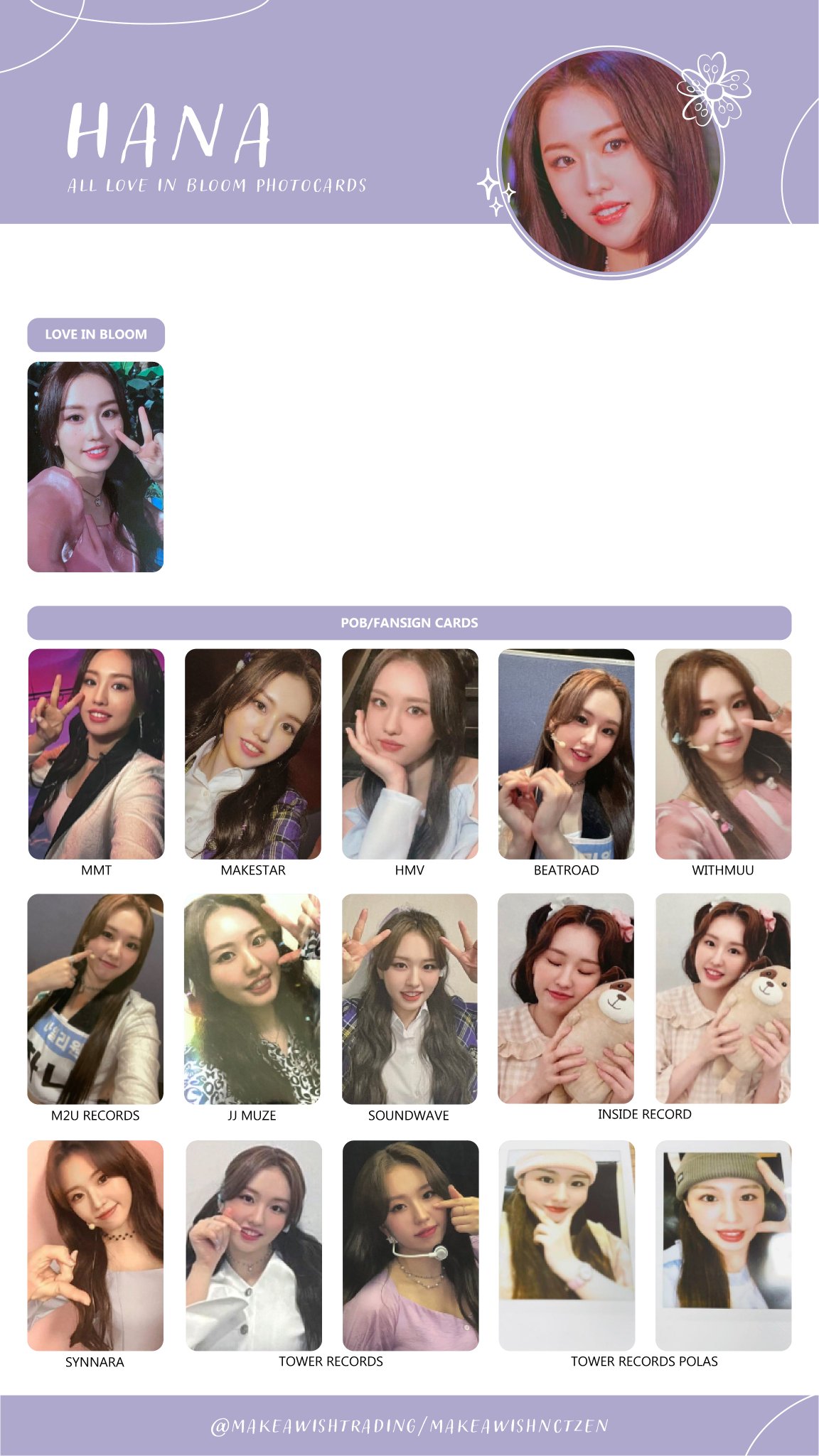Laila ~ on Twitter: "ily:1 "love in bloom" album photocard template