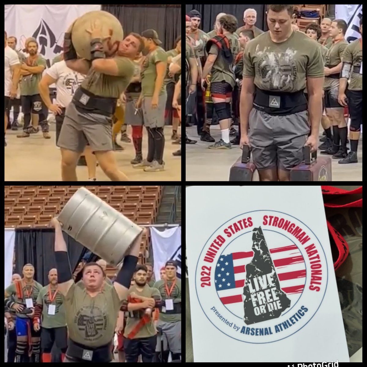 A killer day for Silverback Athlete Tyler A. Finished 9th competing at his first ever <a href="/USStrongmanInc/">US Strongman</a> Nationals. Congratulations Tyler on your accomplishments.  We are extremely proud of you and we look forward to seeing what comes your way next!