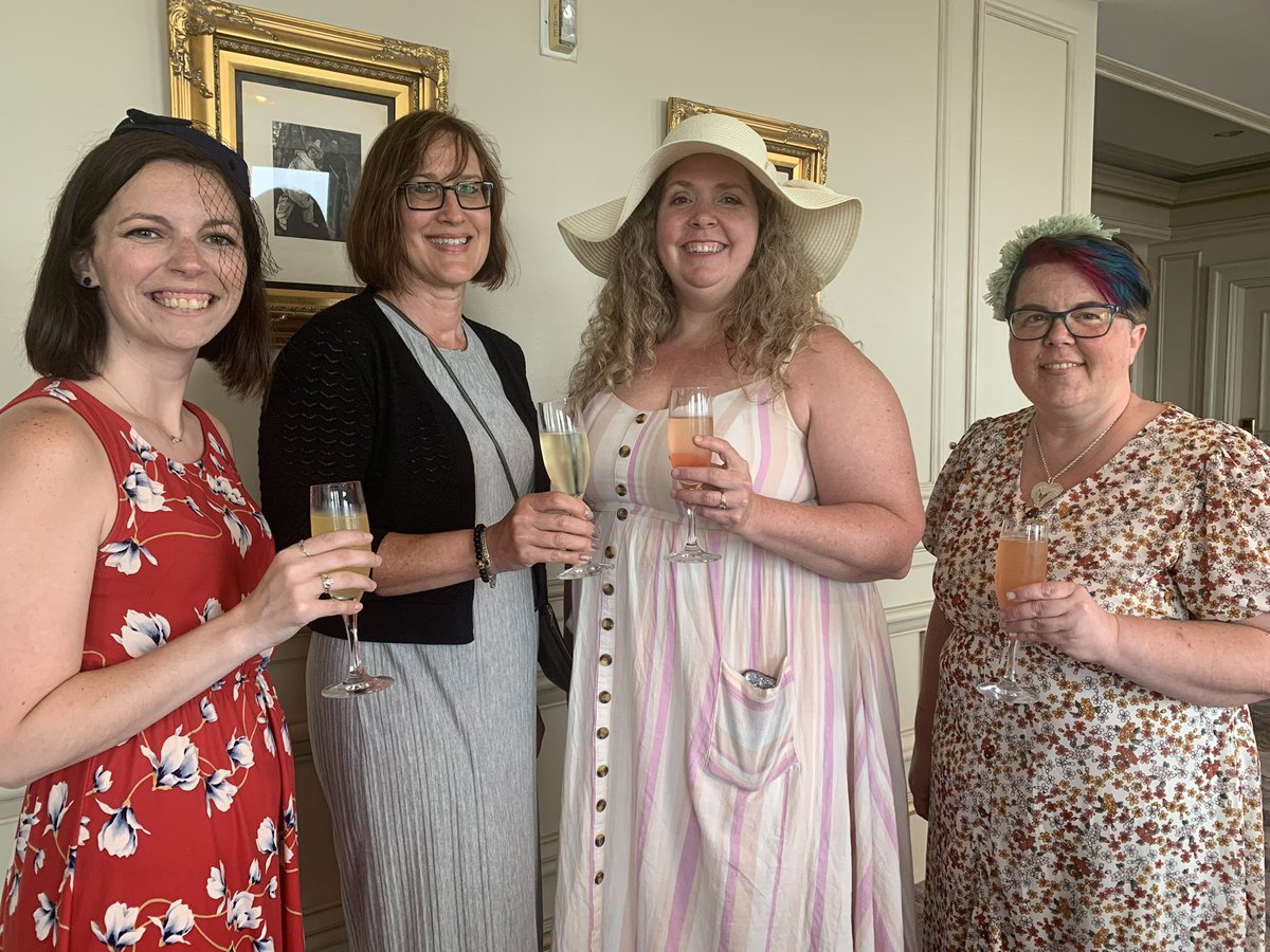 katbalog's tweet photo. Thank you @ClassLink for helping us kick off #ISTELive with the wonderful Women in Leadership tea @ the Ritz-Carlton. Here we go! https://t.co/oDKoMNKOcw