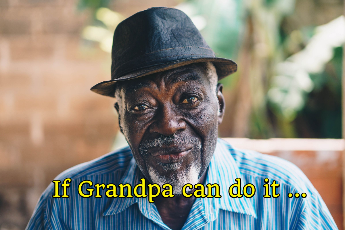 If grandpa can do it, why give him a head start? bit.ly/GranWCS #workathome #entrepreneur #SMEsUK @smallbizsatuk @top100SME <a href="/KenyaChamber/">SMEs Chamber of Kenya</a> <a href="/PaulOMahony/">Paul O'Mahony I Author I Speaker I Entrepreneur 💡</a>