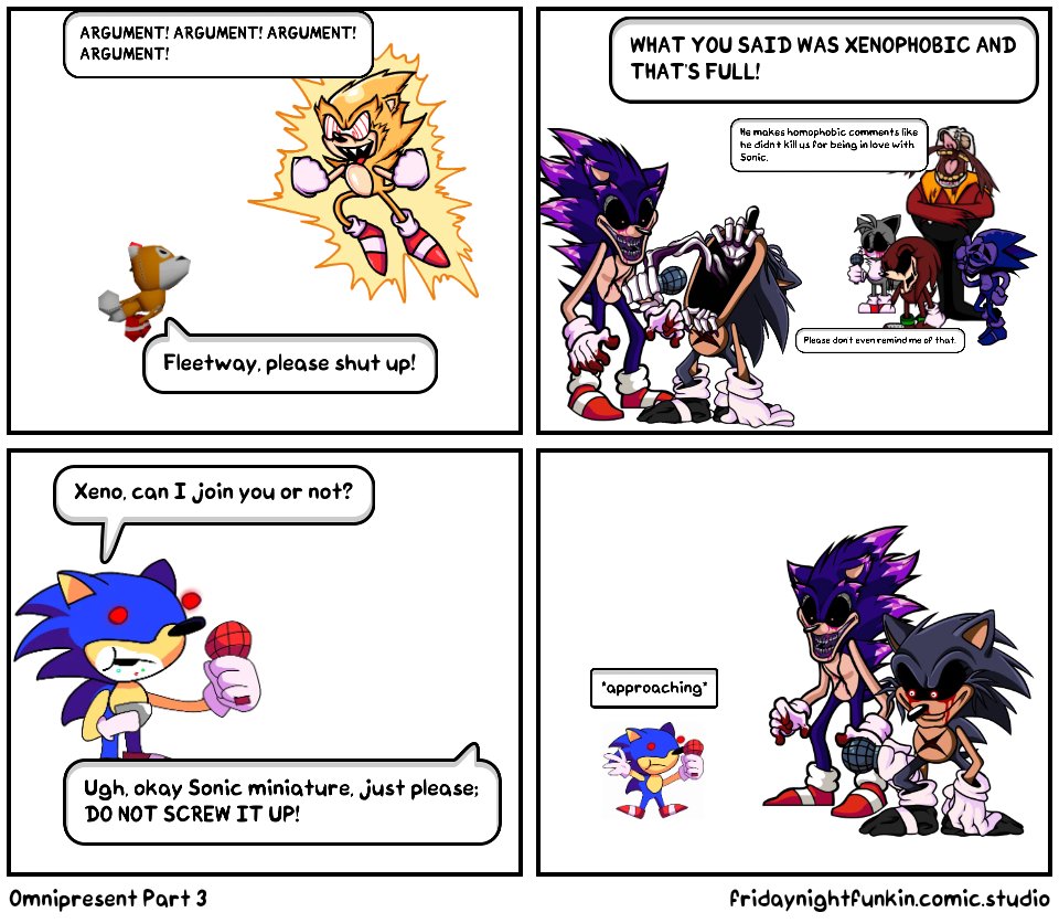 Sonic.exe 3.0 - Comic Studio