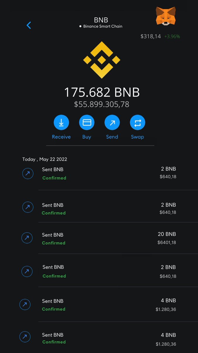 Cryptohodl0's tweet photo. Like, follow, retweet. 2 BNB for the first 50 #BNB #Giveaway  Drop addresses in the comments https://t.co/dEYGm3N8ps
