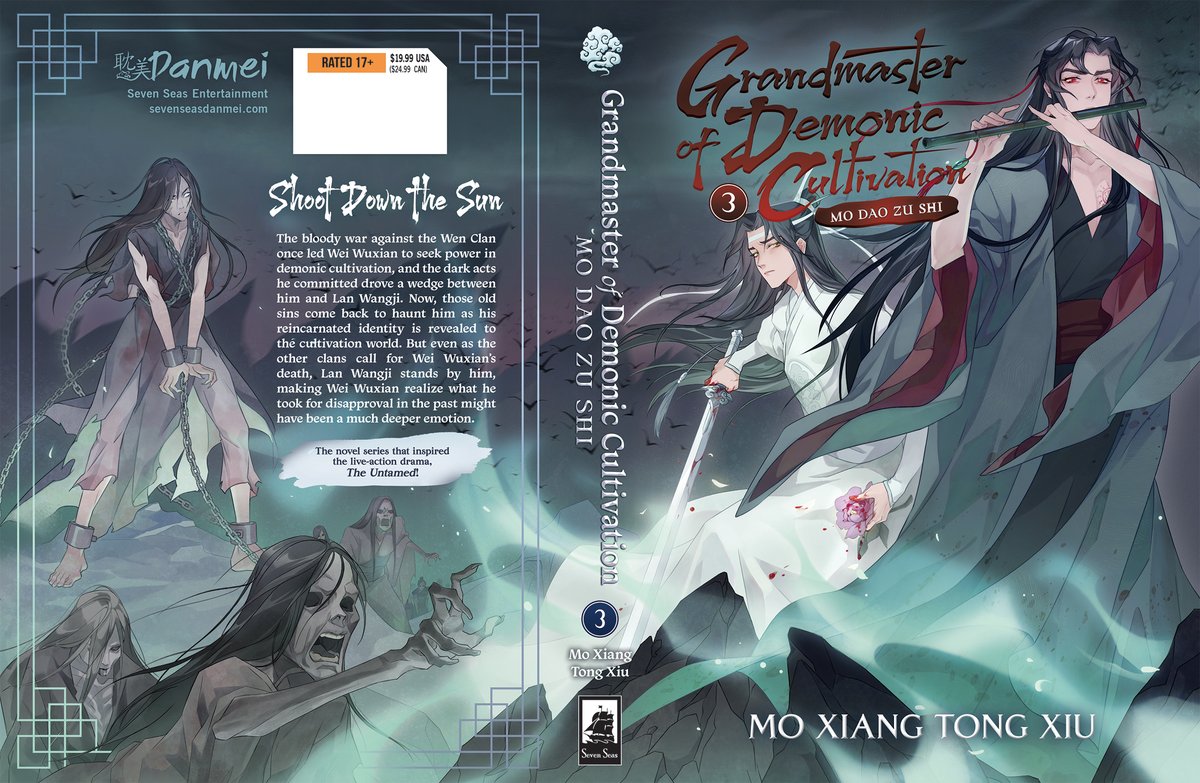 Seven Seas Entertainment on X: The full-color adaptation of the NYT  bestselling novels by #MXTX—in beautiful English paperbacks for the first  time! Don't miss GRANDMASTER OF DEMONIC CULTIVATION: MO DAO ZU SHI (