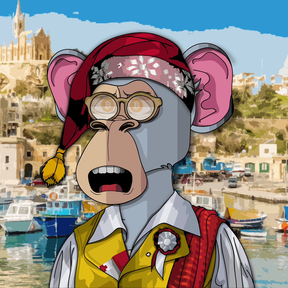 countryapesquad's tweet photo. Whether you are looking for a #culturalbreak, sunshine by the #sea or a vibrant #nightlife, #Malta has it all! ❤️ No wonder Malta is home to some #iconic #movie settings. 🎬 Oh shoot... our #CountryApe missed another movie shooting... 🥺

#NFT #NFTart #NFTGiveaway #NFTCommunity https://t.co/g3D0GyJphD
