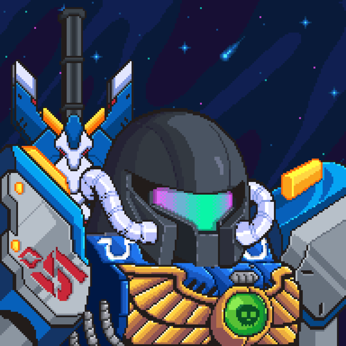 Sidvish77's tweet photo. I had to add some new assets to the Gen1. What you all think? @TaiyoRobotics #taiyocustomize https://t.co/1gadjRYPYu