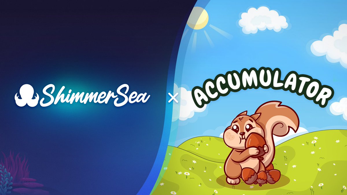We are excited to partner with <a href="/ACCU_DeFi/">Accumulator</a>  who will develop yield aggregator vaults for ShimmerSea!
🐙💙🐿️

Invest once and watch your returns compound automatically!

Make sure to follow <a href="/ACCU_DeFi/">Accumulator</a>  for updates!

#IOTA #Shimmer #DEX #DeFi