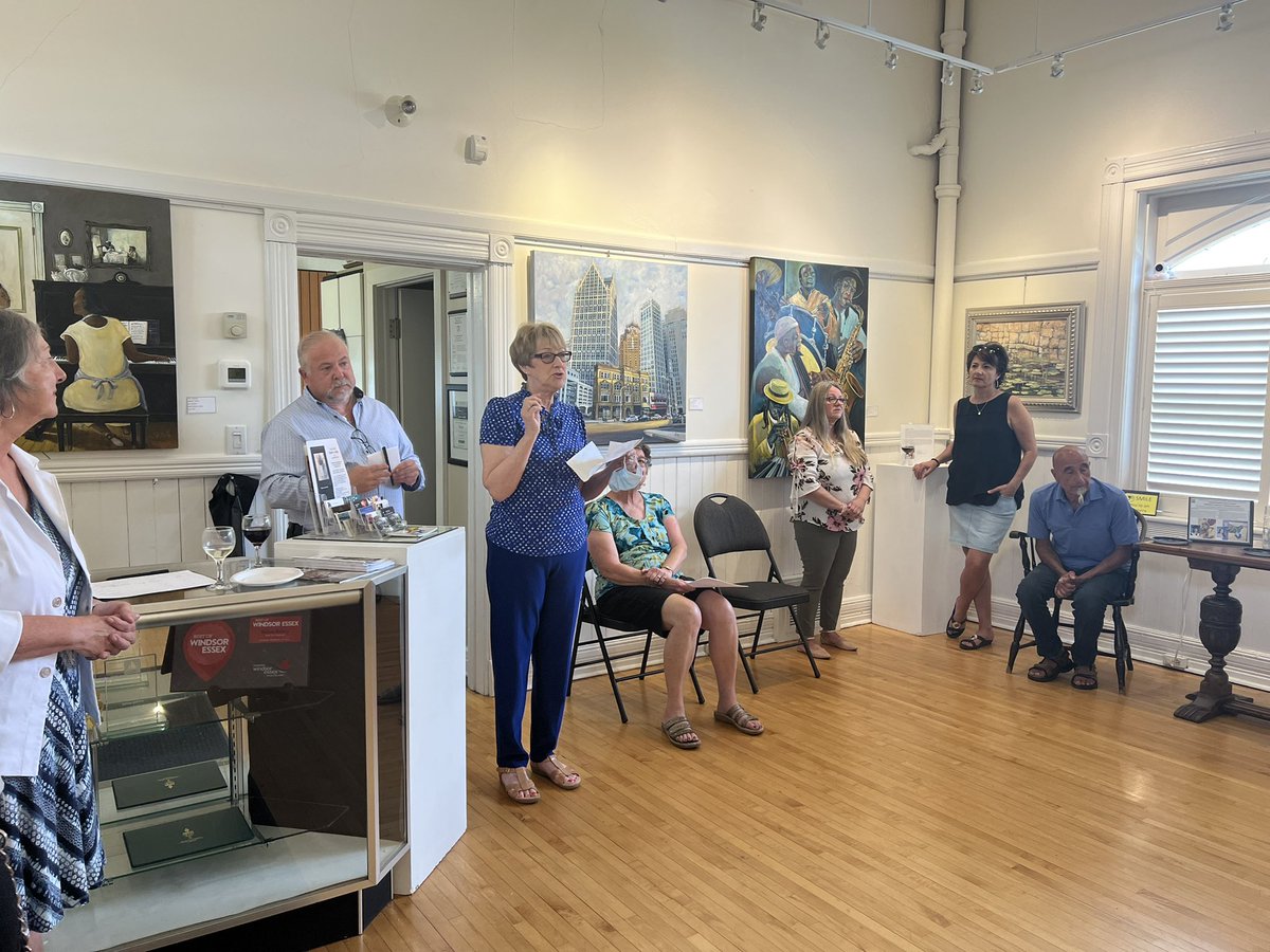 Thank you <a href="/ARTamherstburg/">Gibson Gallery</a> for inviting the ACF Board to your Exhibit of Gratitude Reception. We are a proud supporter of our local arts and culture sector!