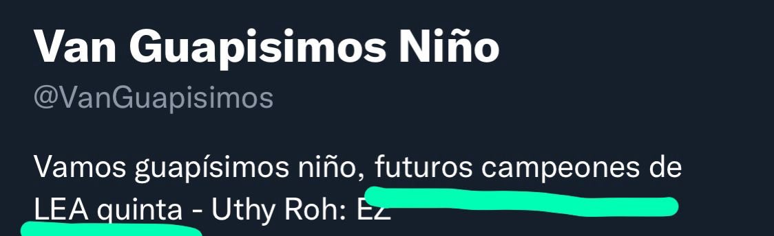 Ya hemos actualizado la bio