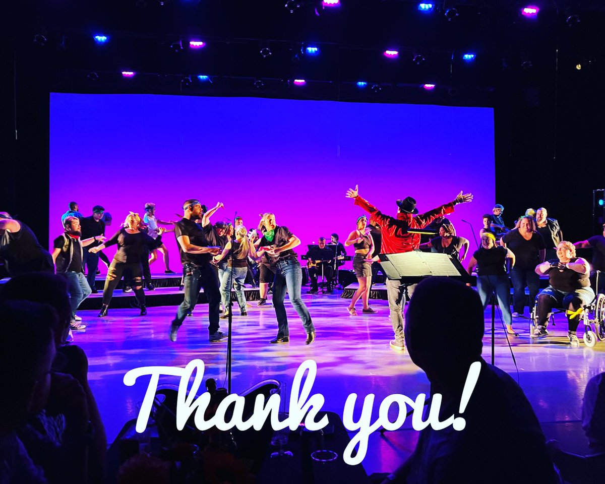Thank you for a wonderful weekend of performances!  Happy Pride 🌈