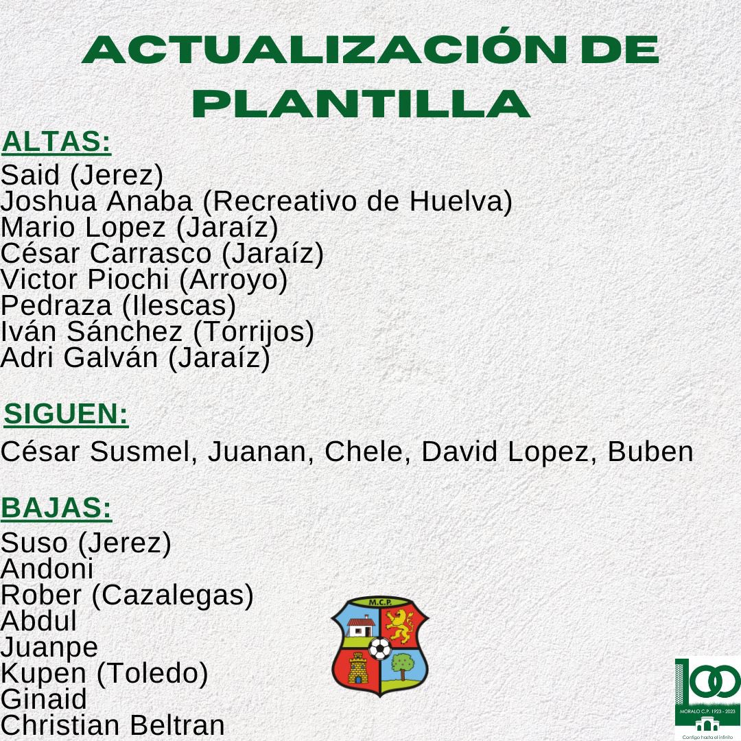 MORALO_CP's tweet photo. Queremos tenerte informado. Seguimos trabajando 💪💚 https://t.co/A4vvdE1Ik9