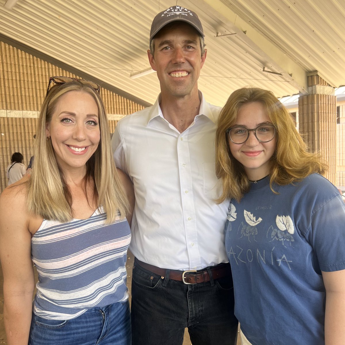 102 degree heat in Bryan but Avery and Brandi are out knocking on doors for the very first time!