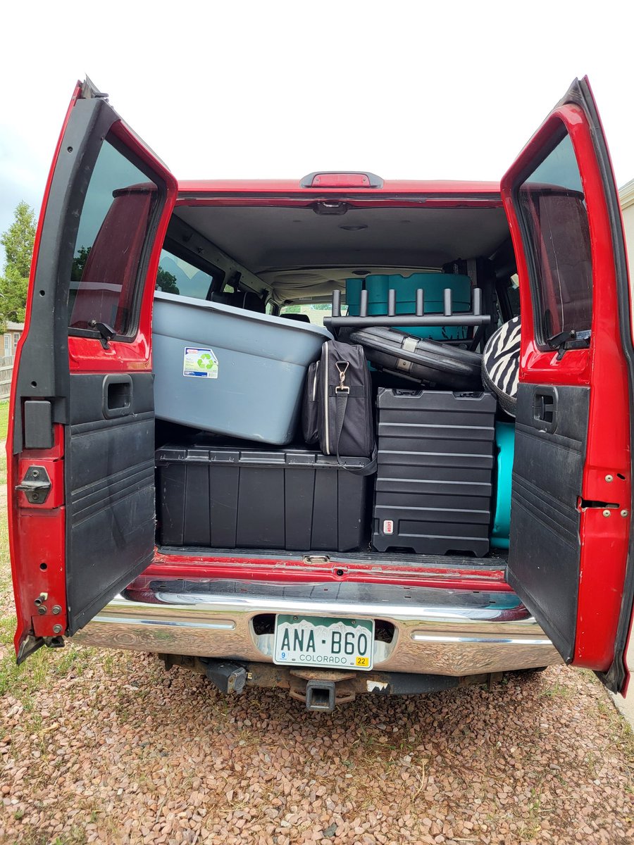 Packed up for the show in Springs!