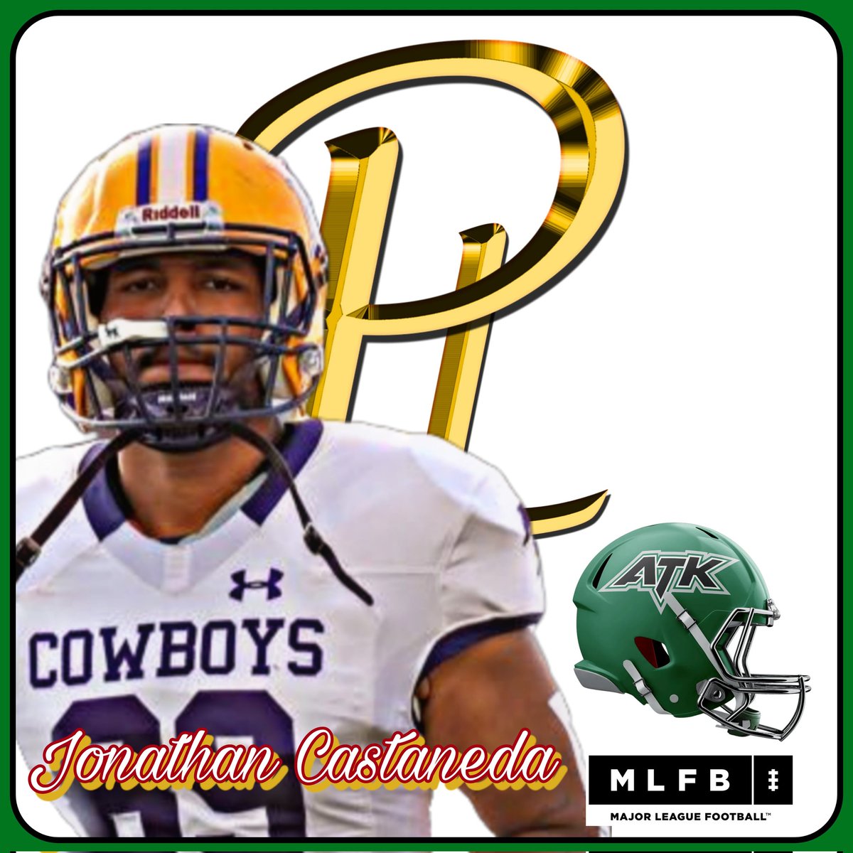 ProLevelAgents's tweet photo. @ProLevelAgents client @J_Castaneda11 has signed with the @MLFBofficial #ArkansasAttack 

JC is a extremely powerful TE from @HSUTX. JC played his entire career as a OT until his Collegiate coaches noticed he had great hands to match his lightning speed. https://t.co/UrV6wOZ1HB