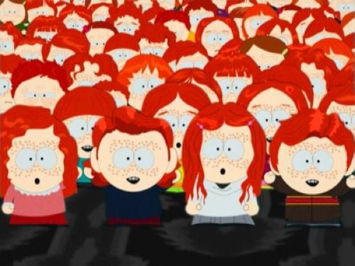 TheRedheadDays's tweet photo. Ginger Park… #OddFirstTVBroadcasts #SouthPark https://t.co/u6U6IBJblP
