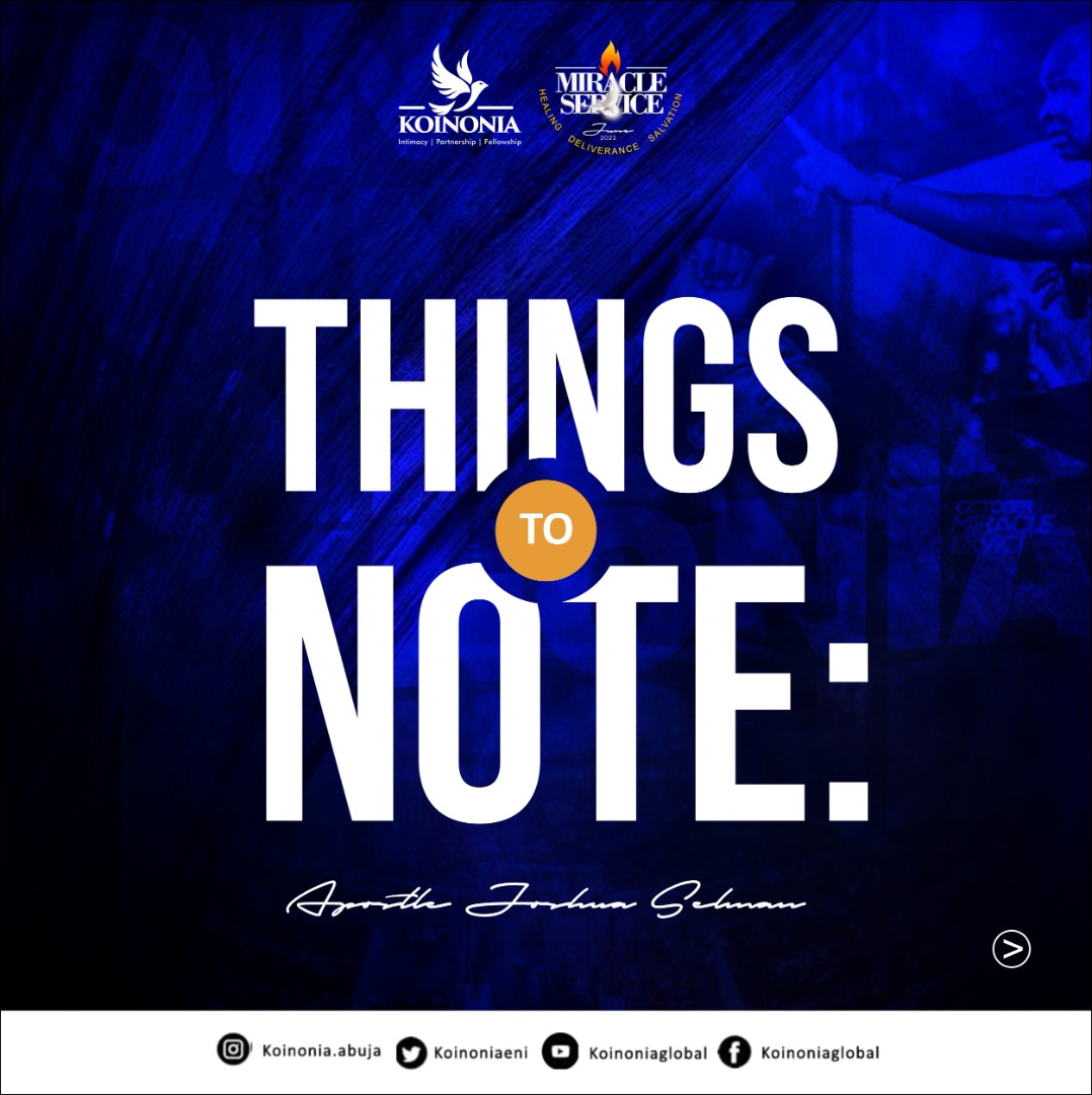 AbujaKoinonia's tweet photo. #ApostleJoshuaSelman
#June2022MiracleService 
#KoinoniaAbuja 
#KoinoniaGlobal https://t.co/yQ20IExkbR