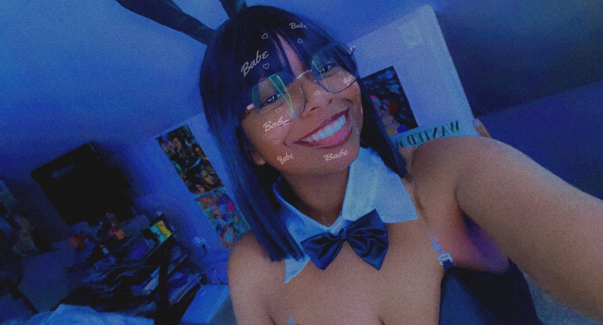 HiddenKyoshi's tweet photo. bunny girl senpai 🐰🖤 #bunnygirl #blackcosplayer #bunnygirlsenpai https://t.co/sI2QRx5bNG
