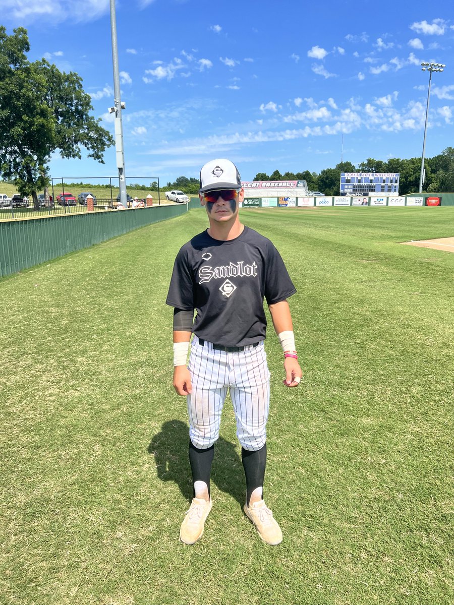 Five Tool Oklahoma (@fivetoolok) on Twitter photo F: <a href="/Sandlot_Tulsa/">Sandlot Baseball</a> 17U Troxell 6, Oklahoma Express - Wetwiska 2
PoG: Klete Finley 3-4, RBI, 2R
Pitcher: Logan Troxell 3 IP, 5K, H, 0ER F: <a href="/Sandlot_Tulsa/">Sandlot Baseball</a> 17U Troxell 6, Oklahoma Express - Wetwiska 2
PoG: Klete Finley 3-4, RBI, 2R
Pitcher: Logan Troxell 3 IP, 5K, H, 0ER