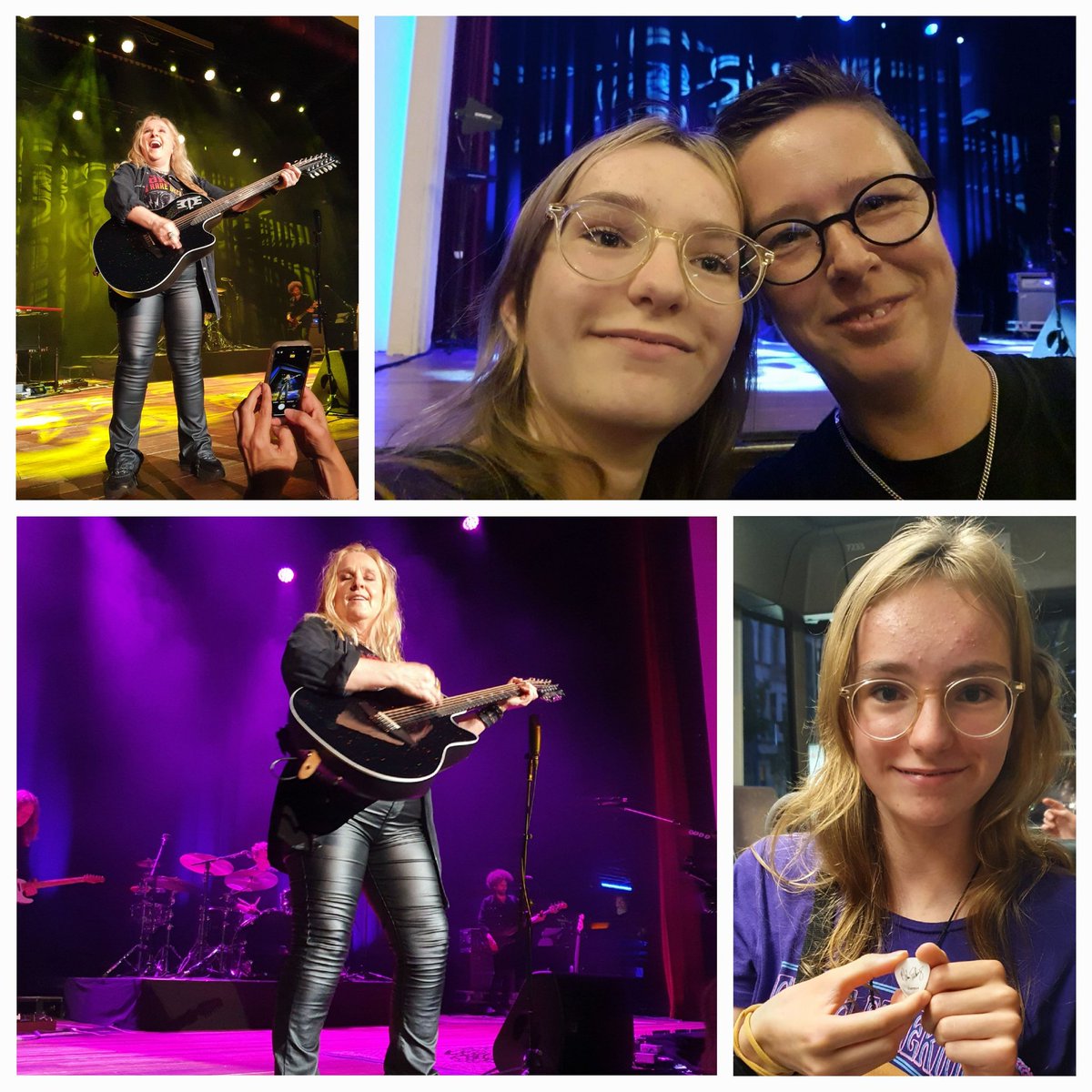 VanessaDC79's tweet photo. @metheridge Thank you so much for your beautiful concert in Antwerp tonight, at the Roma. And thank you for the guitar pick you gave to my daughter. You are a beautiful person! See you in Ostend. #keepitprecious https://t.co/a3Ua8xXaJO