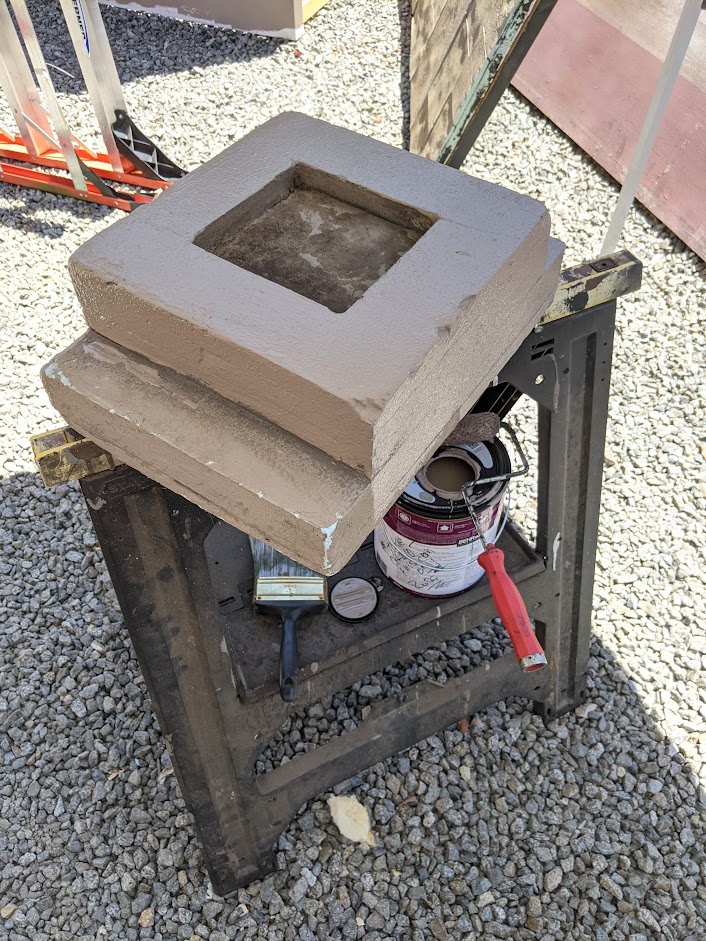 GothicHills's tweet photo. Painting painting Painting! Refurb is underway for @MidsummerScream #MMS #Halloween #HallofShadows https://t.co/IdMzFIb8Rq