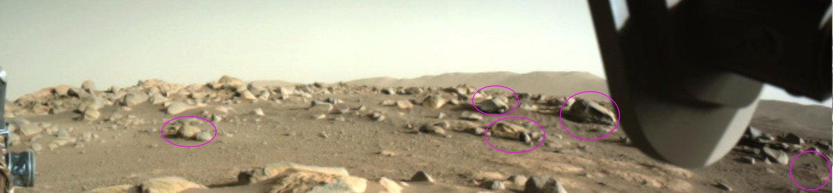 curioushag's tweet photo. #mars #perseverance 
Looks like vehicles (who knows) after a big destruction. 

Debris field with a lot of broken mechanical things. 

Look carefully. In Earth, our mother nature doesn't' make things like, WE make....

SOL 0082 https://t.co/AZYkJYBjU3