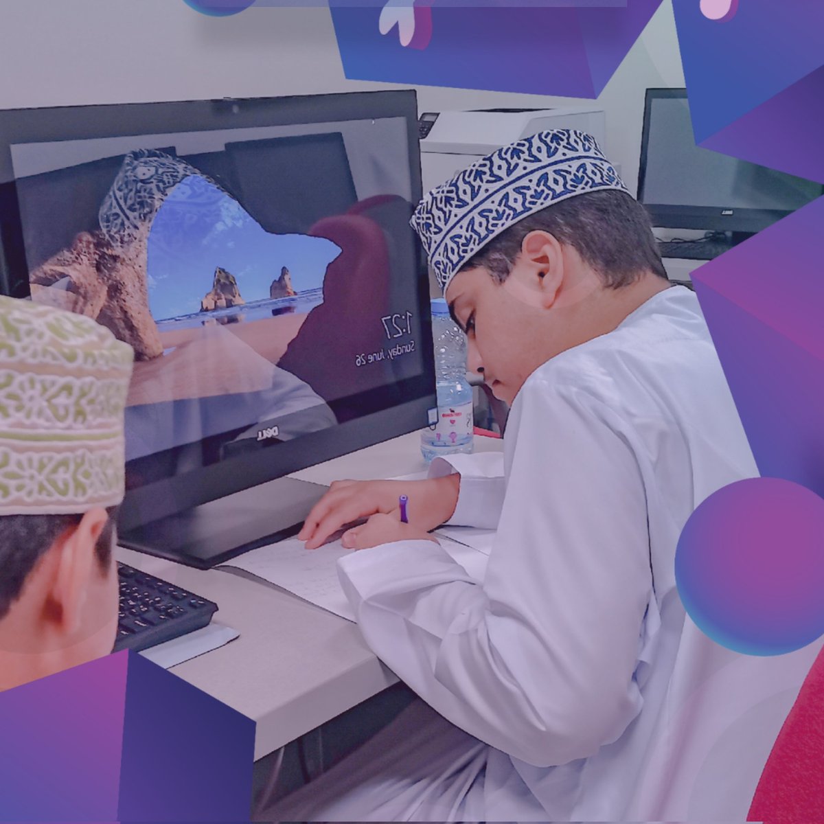 plusultra_om's tweet photo. انطلاق 🚀 أولى محطات البرنامج الصيفي لفريق بلس الترا الطلابي  بمختبرات كلية التربية، حيث تم استقبل الطلبة المشاركين بكلمة ترحيبة القاها سعادة الدكتور راشد الفهدي مساعد عميد كلية التربية بجامعة السلطان قابوس. ✨
🌍🤍 #نتخطى_الحدود https://t.co/s6ip9Bo9Xk