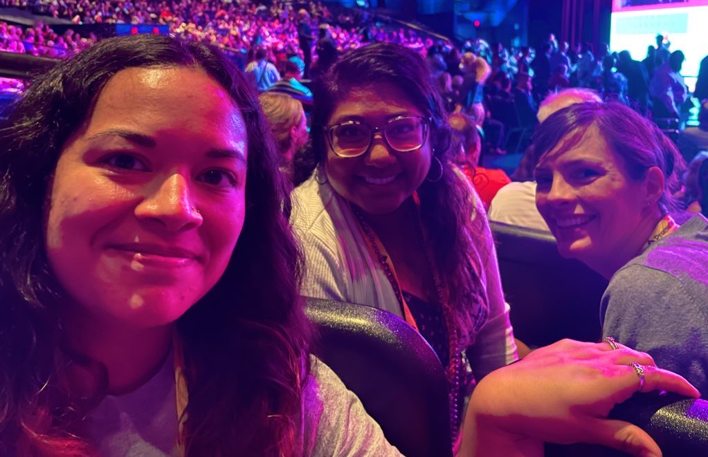 I met new people! #ISTELive22