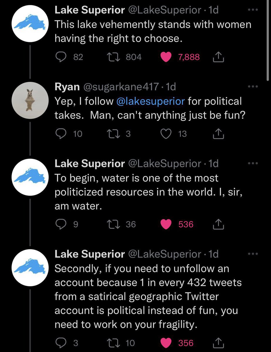 RT @KaoticLeftist: Getting owned by a lake. https://t.co/E49KEjm2sS