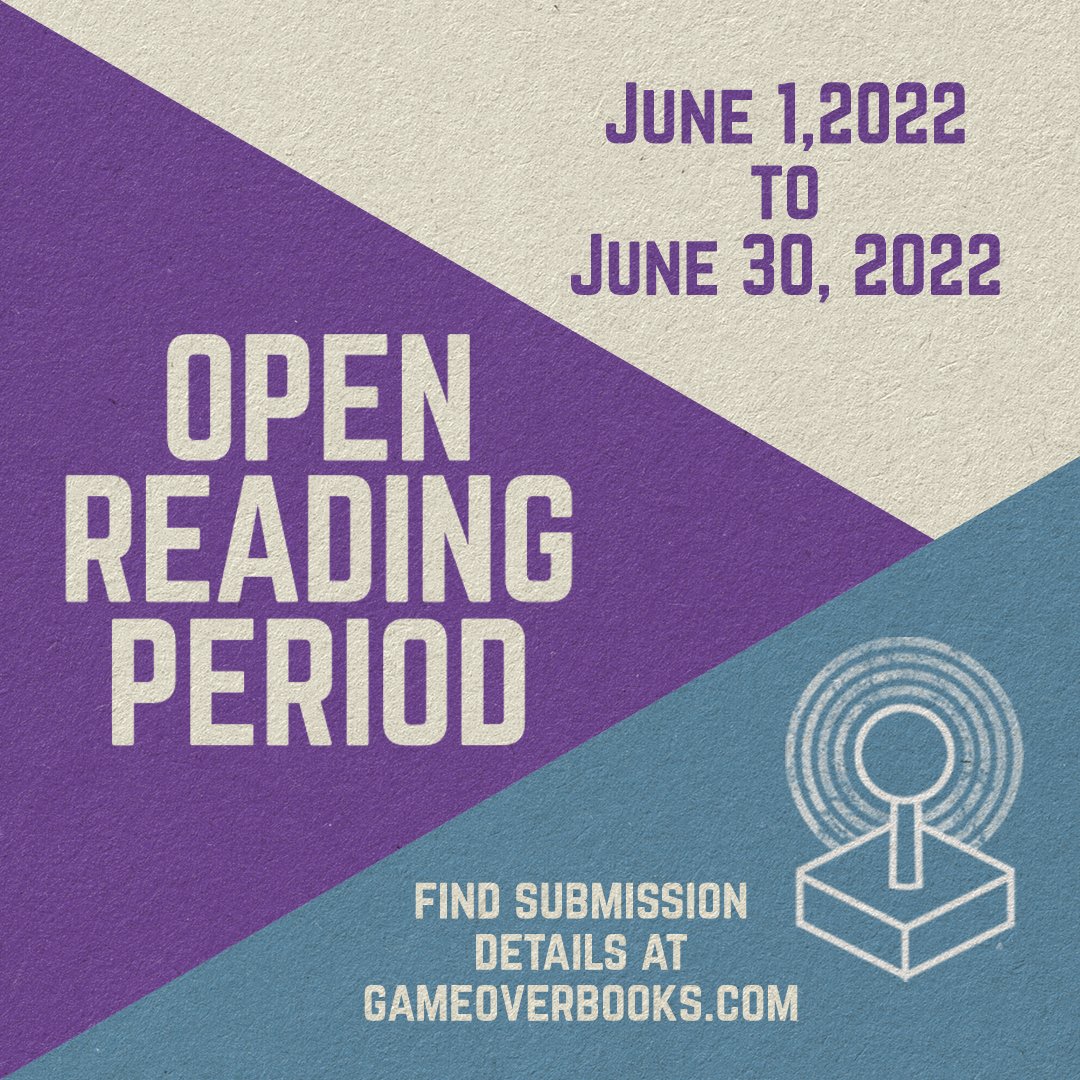 GameOverBooks's tweet photo. Have you submitted to the open reading period yet? We are accepting submissions until June 30th, so get those manuscripts in!!
https://t.co/3JvwCXbtPI
#poetry #authors #books #fiction #nonfiction #indiepublishing #gameoverbooks #submissions #readingperiod #manuscripts #submit https://t.co/Ll6t4IyQSN