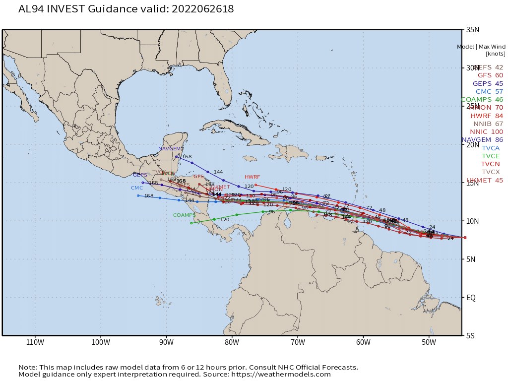 Mike S Weather Page On Twitter Sunday Afternoon Spaghetti Models On Invest Still With That