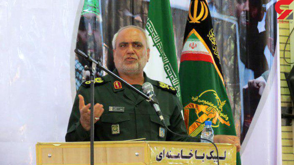 EQfard's tweet photo. Majid #Khademi has replaced instead of Mohammad #Kazemi as the new head of #Iran's #IRGC's Intelligence Protection Organization.
He was the head of #MODAFL's Intelligence Protection Organization. He's pro #Terrorist shia groups in the region & pro extending aggressive operations https://t.co/yvkelGLmQf