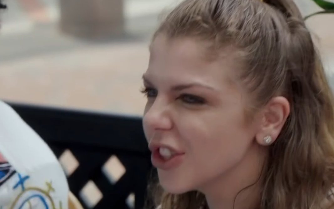 Imagine inviting your ex-husband on a lunch date to lecture your current husband.  What goes on in her mind?  #90dayfiance