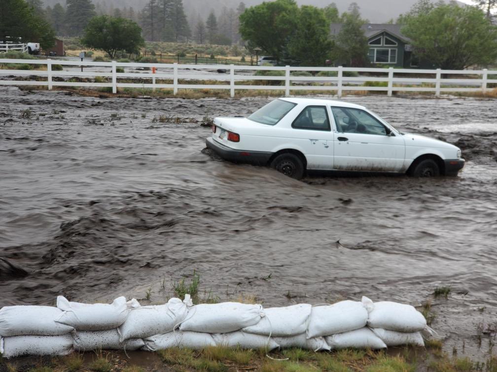 kaffnews's tweet photo. This car is in the front yard of a home in a Wuptaki Trails. #DoneyPark #Flagstaff https://t.co/FyrEAoalVF