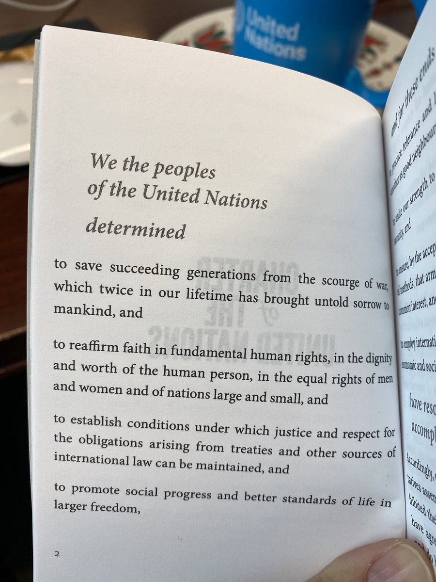 WLemain's tweet photo. We the people 
#CharterDay @UN https://t.co/pHLq3L96ck