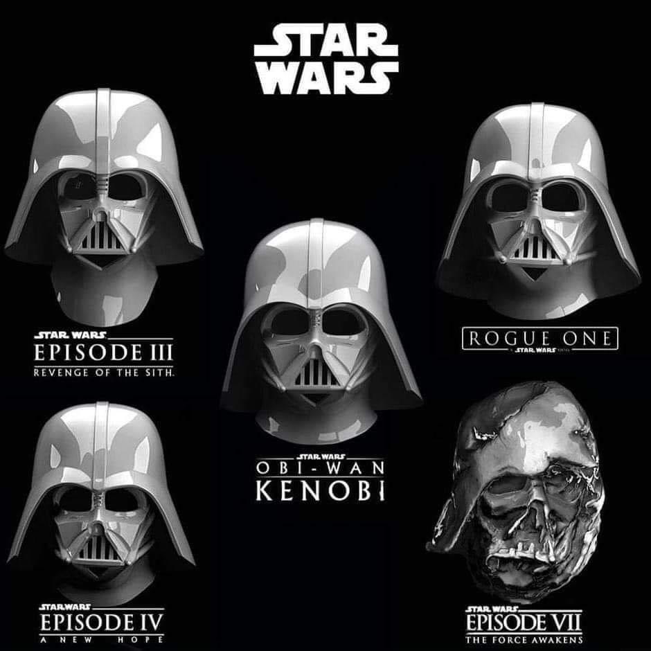 Which #DarthVader helmet is your favorite? 👀⬇️