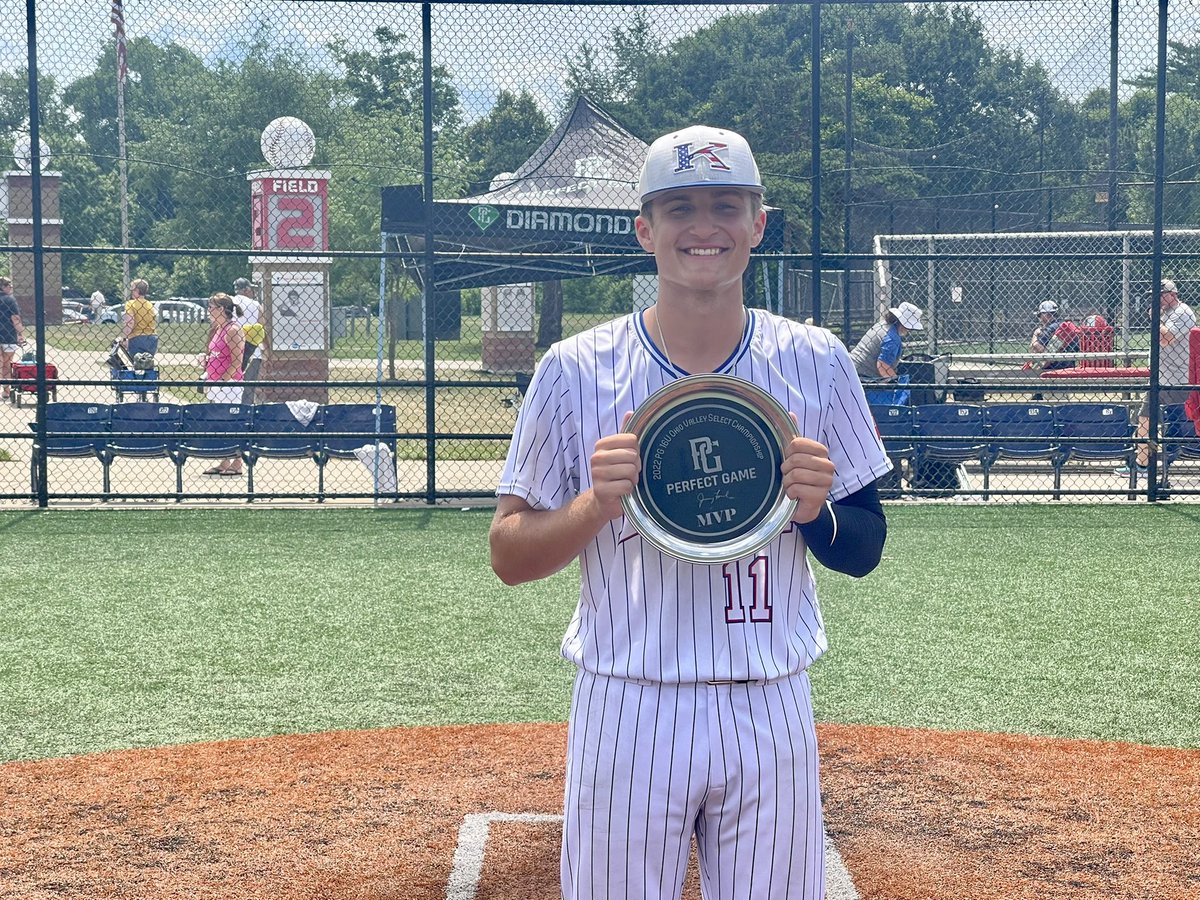 PG_OhioValley's tweet photo. 2022 16U WWBA Ohio Valley Select Invitational #OVSelect
🥇Champions: @KBC_Prime2024 (KY)
🥈Runner-Up: @PauerBsbl2024 (OH)
🏅MVP: Leighton Harris
🏅MVPitcher: Brady Davis https://t.co/xRhCWSu3pJ