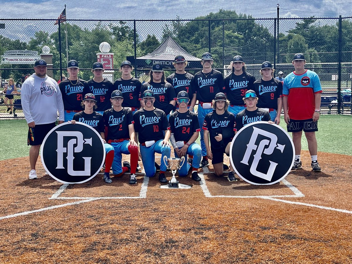 PG_OhioValley's tweet photo. 2022 16U WWBA Ohio Valley Select Invitational #OVSelect
🥇Champions: @KBC_Prime2024 (KY)
🥈Runner-Up: @PauerBsbl2024 (OH)
🏅MVP: Leighton Harris
🏅MVPitcher: Brady Davis https://t.co/xRhCWSu3pJ
