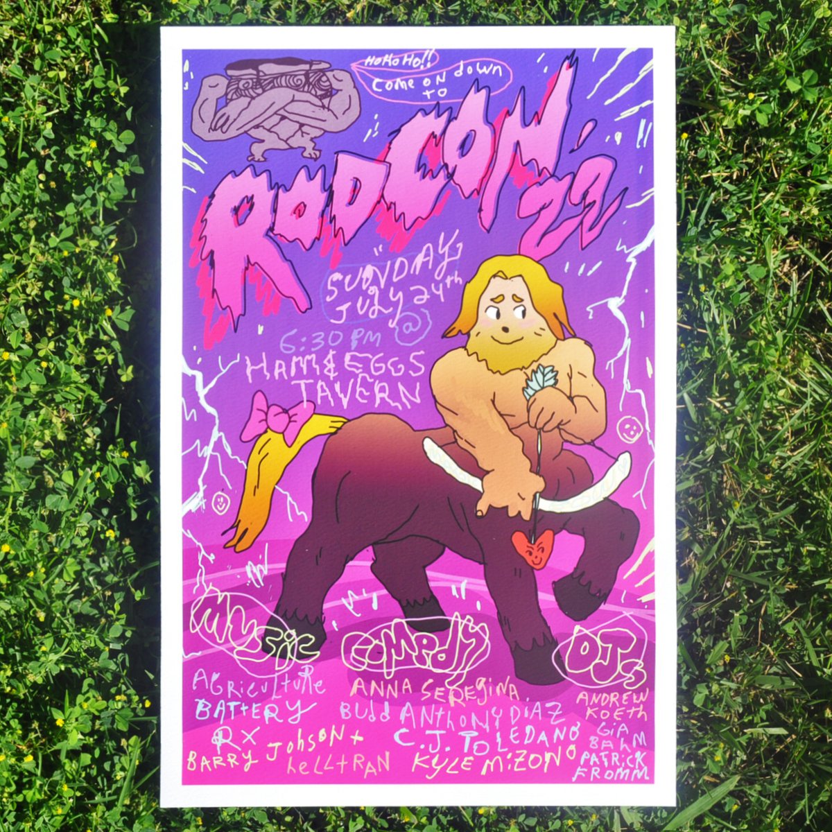 RodConOfficial's tweet photo. ⚠️Rodcon 2022 - Sunday July 24th at Ham &amp; Eggs Tavern in downtown Los Angeles - $10, 6:30pm. Poster by @shelobfan⚠️ https://t.co/gGA6BdxhUv