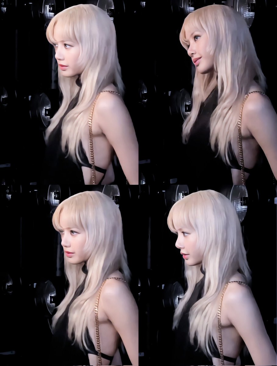 byourknight's tweet photo. How can a person be this perfect? 😳

LALISA HUMAN CELINE 
#LISAatCelinePFW22
#LISAXCELINE https://t.co/t3t15vaYv6