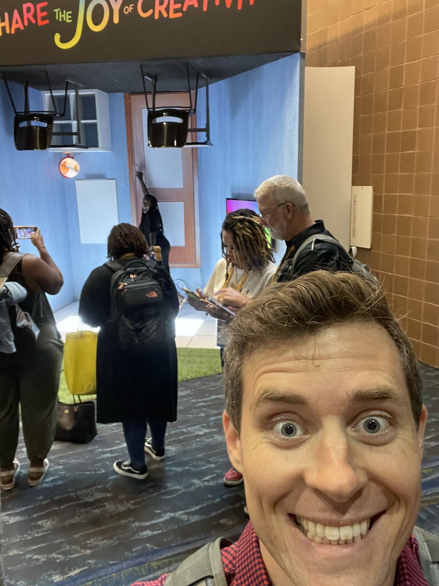 My roughly 12 followers are gonna be so amped to see my first #content in years this week. Almost as pumped as I am to be back at #ISTELive repping <a href="/AdobeForEdu/">Adobe For Education</a>! Come see us at our WOW space and room 277 all week!