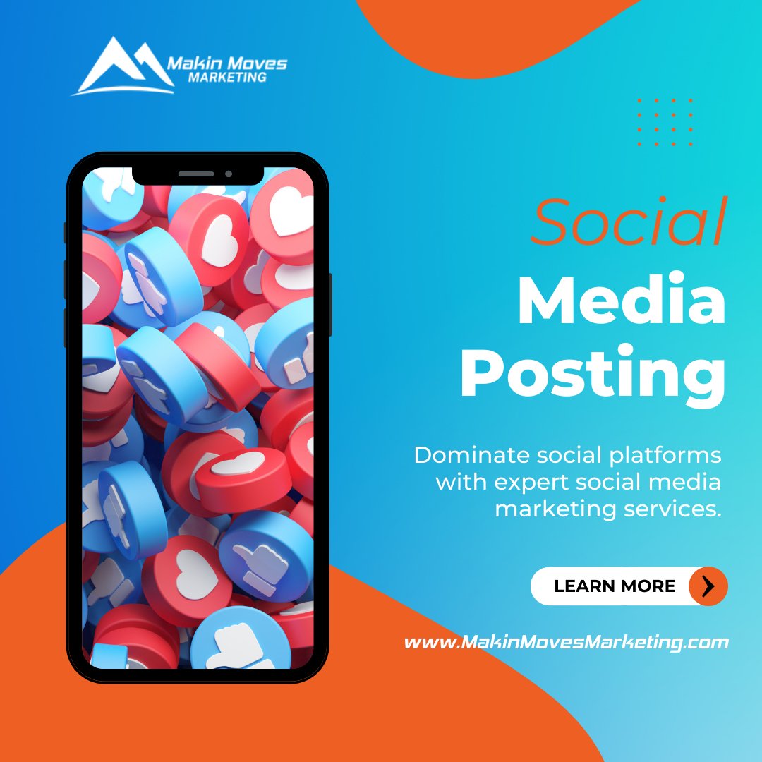 MakinMarketing's tweet photo. It's crucial to post frequently on social media because it keeps your brand in customers' minds. When you stand out on social media, you have a better chance of generating leads.

#digitalmarketing #marketing #socialmediamarketing #socialmedia #business #seo #branding https://t.co/qGSAkUDq1u
